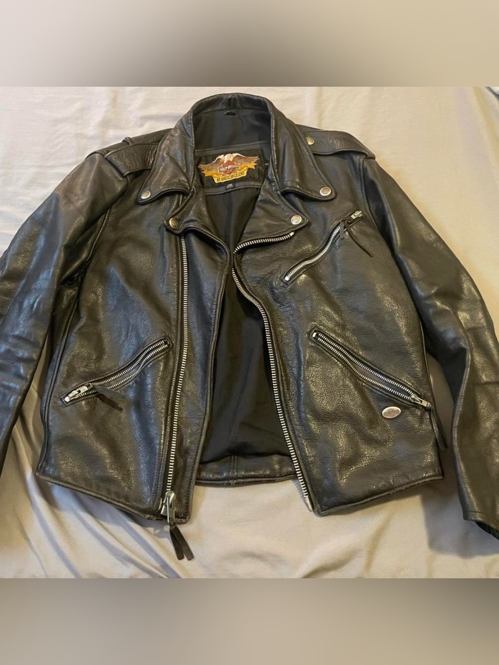 Harley-Davidson Black Leather Jacket